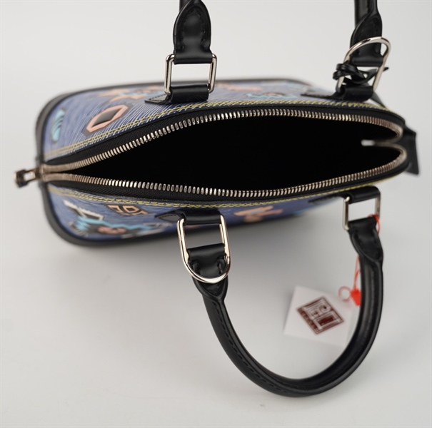 Túi LV alma xanh dương size 23 +