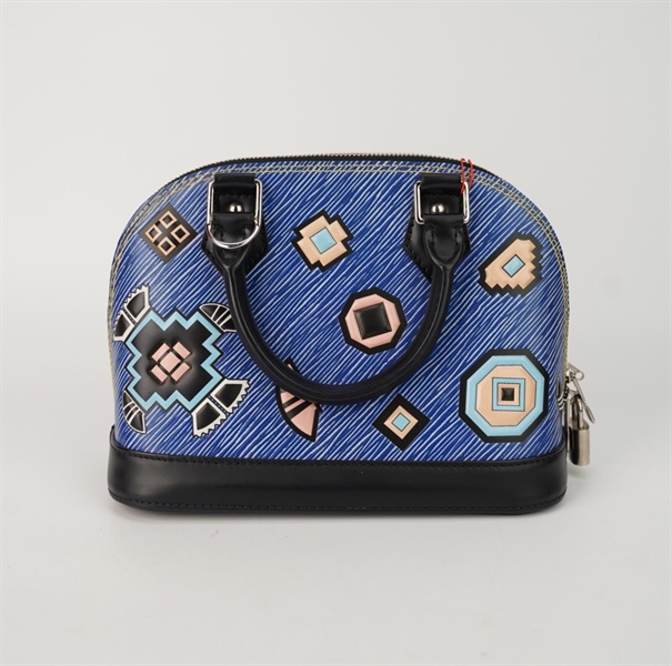 Túi LV alma xanh dương size 23 +