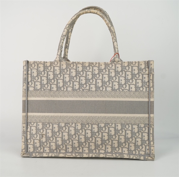 Túi Dior tote màu xám (50-MA-1129) size 36 +
