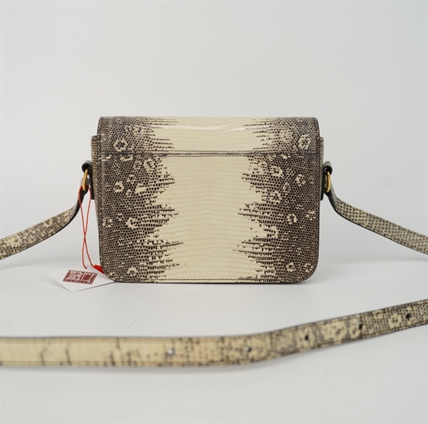 Túi Celine da trăn vàng size 18 +