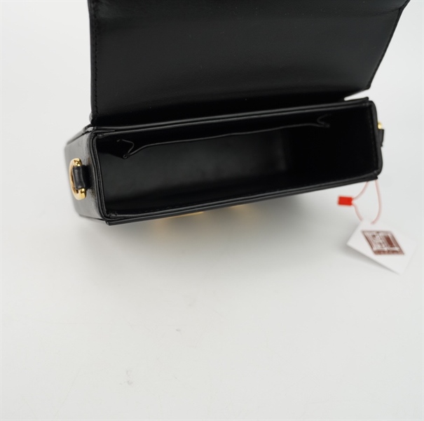 Túi Dior hộp màu đen bóng size 18 +