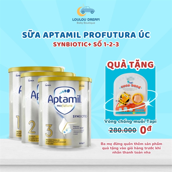 Sữa Aptamil Profutura Úc số 1 900g (0-6 tháng)