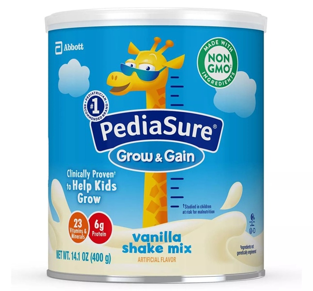 Sữa Pediasure Grow & Gain Mỹ vị vani 400gram ( từ 1- 10 tuổi)