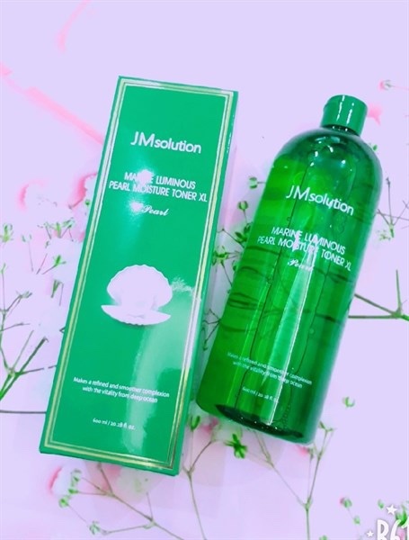 Nước hoa hồng JMsolution MARINE LUMINOUS PEARL MOISTURE TONER XL 600ml