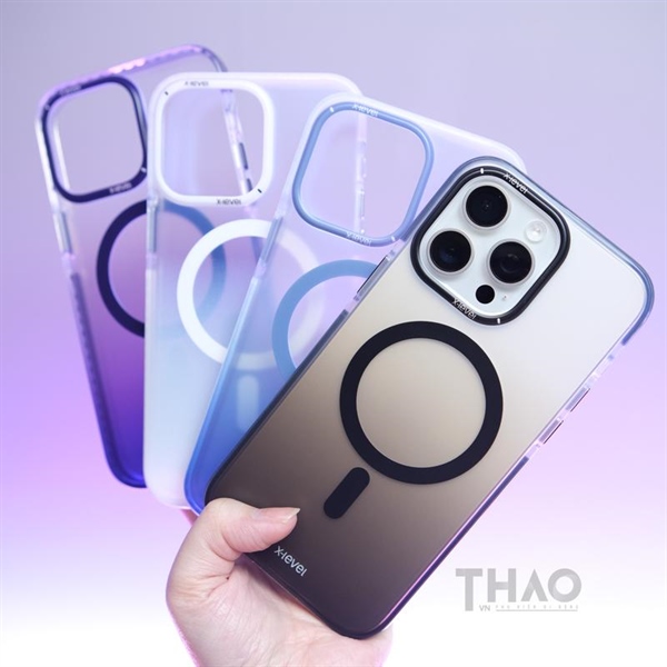 Ốp X-level Colorful Magsafe v2