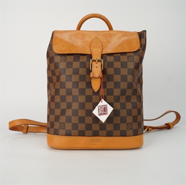 Balo LV ô vuông nâu (3527) KG+