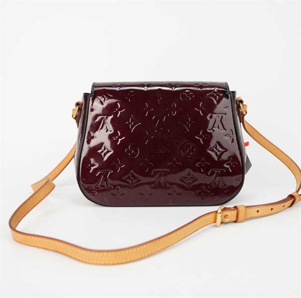 Túi LV hoa nâu tím size 20 (HVo) KG+