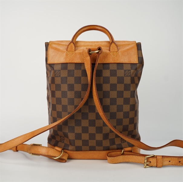 Balo LV ô vuông nâu (3527) KG+