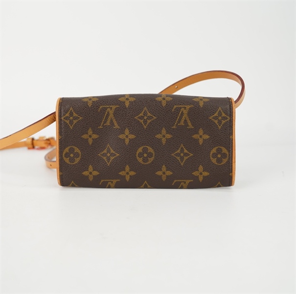 Túi LV hoa nâu viền vàng size 18 KG+