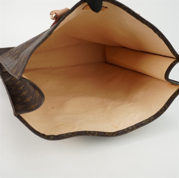 Túi LV tote hoa nâu size 33 KG+