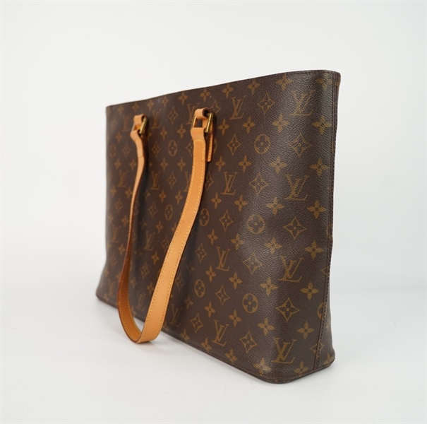 Túi LV tote hoa nâu size 40 KG+