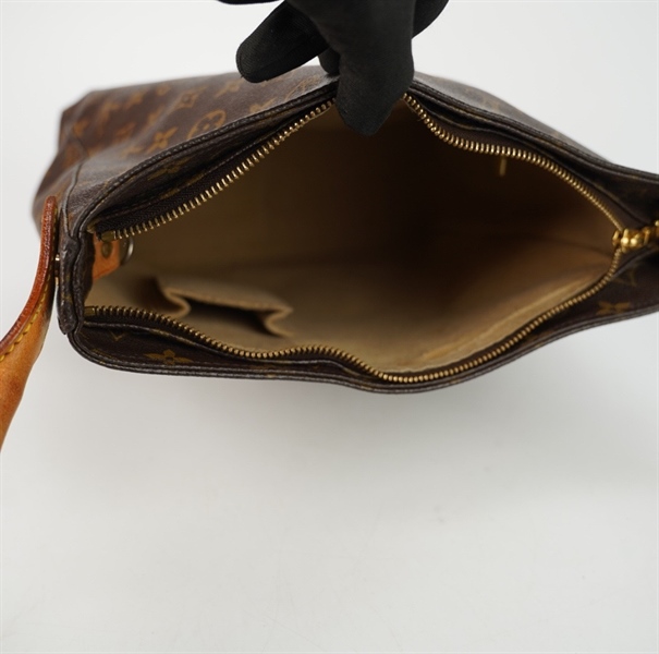 Túi LV hoa nâu quai to size 28 KG+