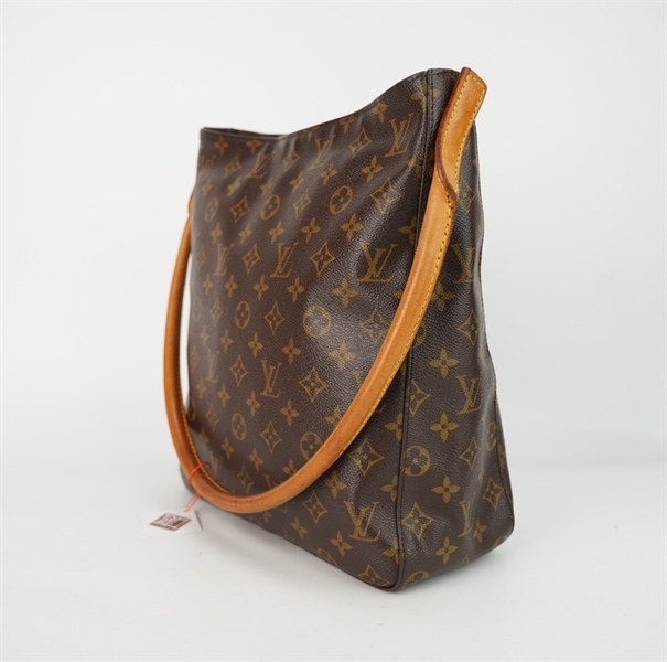 Túi LV hoa nâu quai to size 28 KG+