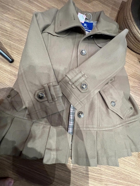 Áo khoác BBR dạ nâu - A Long live (HP-A1367-TY)