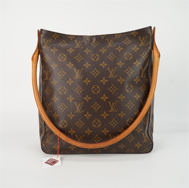 Túi LV hoa nâu quai to size 28 KG+