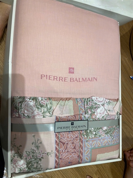 Chăn mền Pierre Balmain hồng - A Long Live (HP-M10)