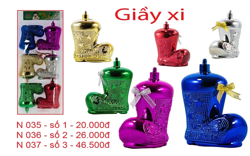 N035 - GIÀY XI SỐ 1