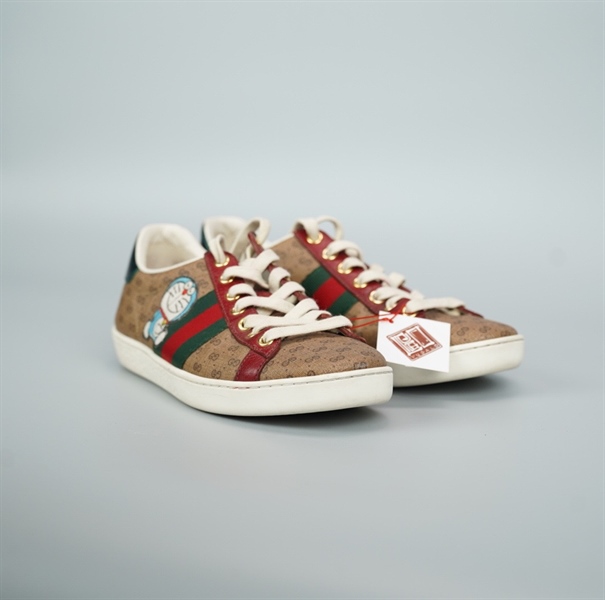 Giày GG nâu doraemon size 36 (BQ) KG+