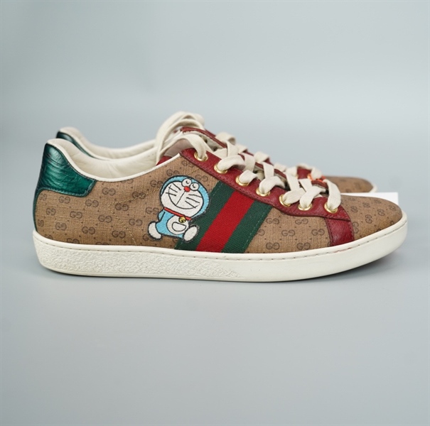 Giày GG nâu doraemon size 36 (BQ) KG+