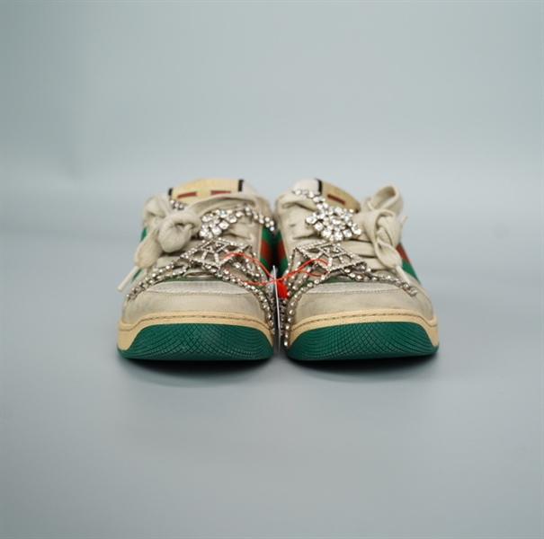 Giày GG đính dây đá size 35 (BQ) KG+