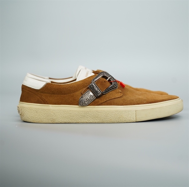 Giày YSL nâu size 41 1/2 (BQ) KG+