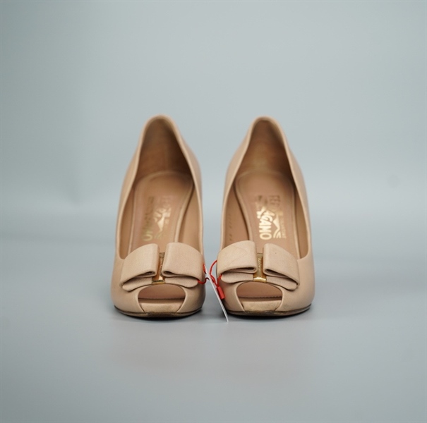 Giày Salvatore màu nâu cao 9p size 6 (BQ) KG+