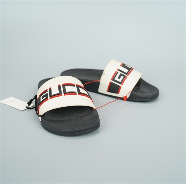 Dép GG màu đen size 35 (BQ) KG+