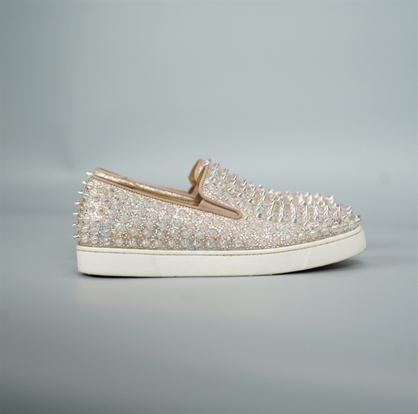 Giày Christian Louboutin đính gai size 35 (BQ) KG+