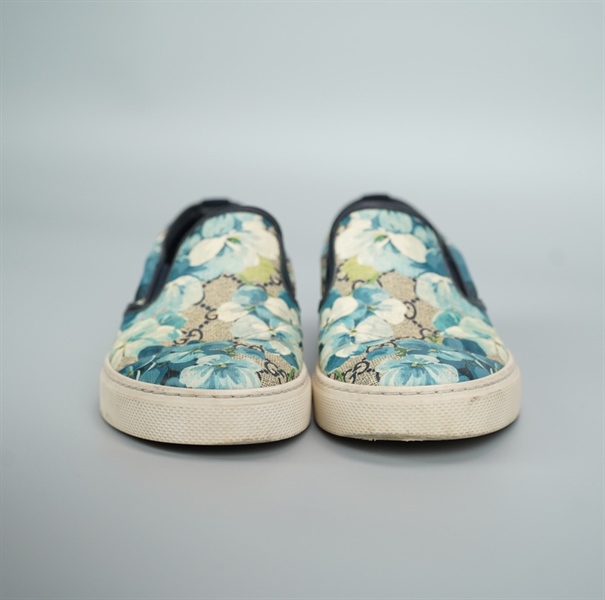 Giày GG hoa xanh size 6 (BQ) KG+