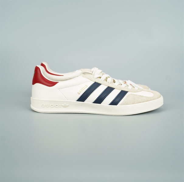 Giày GG gazelle trắng đỏ size 7 (BQ) KG+