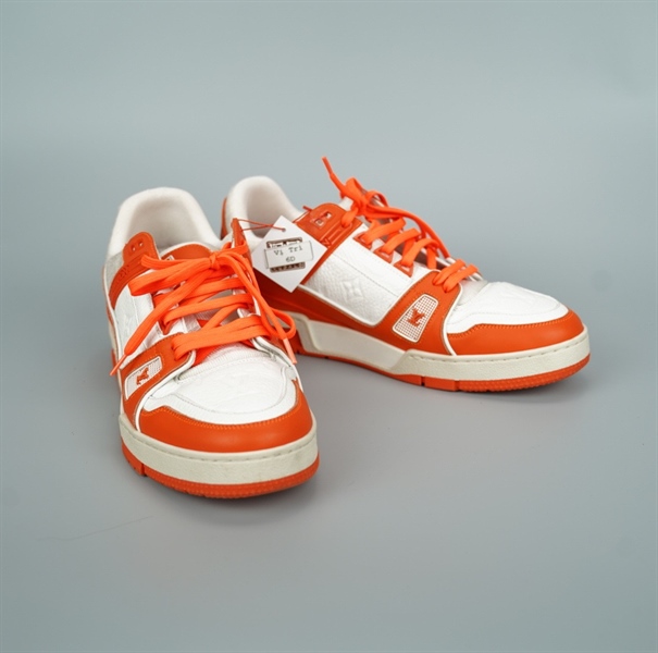 Giày LV trắng cam size 7 (BQ) KG+