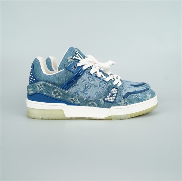 Giày LV xanh jean size 6 (BQ) KG+