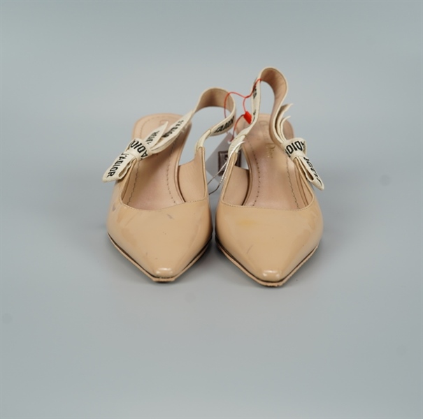 Giày Dior cao gót màu nude size 36 (BQ) KG+