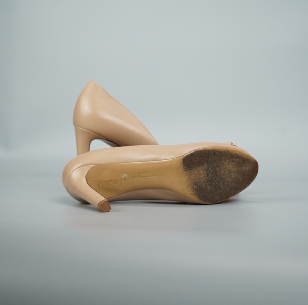 Giày Salvatore màu nâu cao 9p size 6 (BQ) KG+