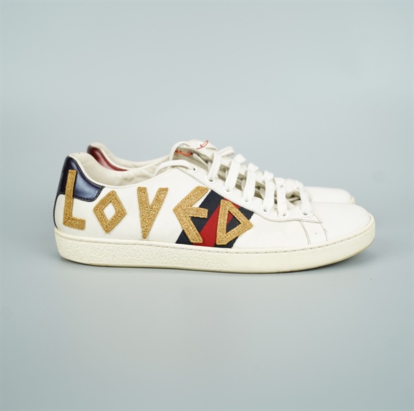 Giày GG Loved trắng size 39 (BQ) KG+