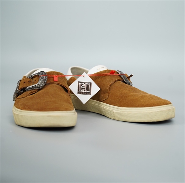 Giày YSL nâu size 41 1/2 (BQ) KG+