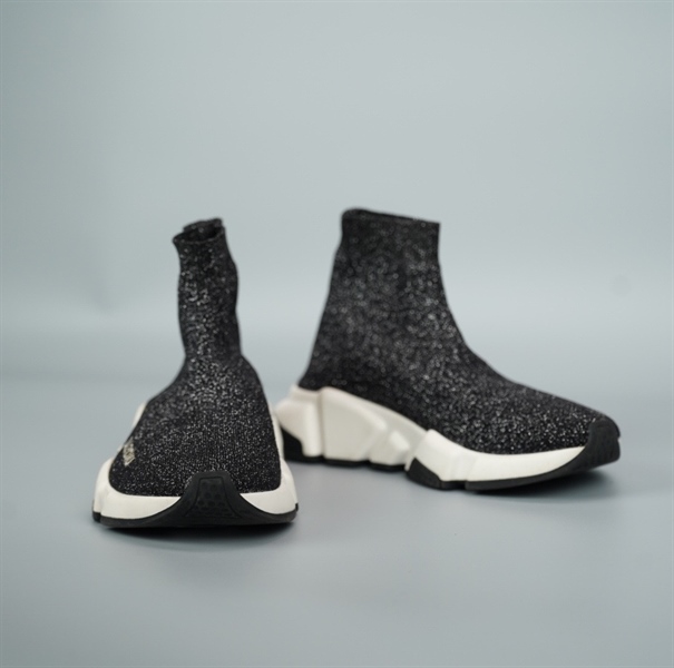 Giày Balenciaga đen lấp lánh size 35 (BQ) KG+