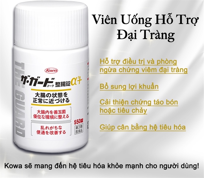 Viên uống đại tràng Kowa Nhật Bản Nhật Bản 150 viên