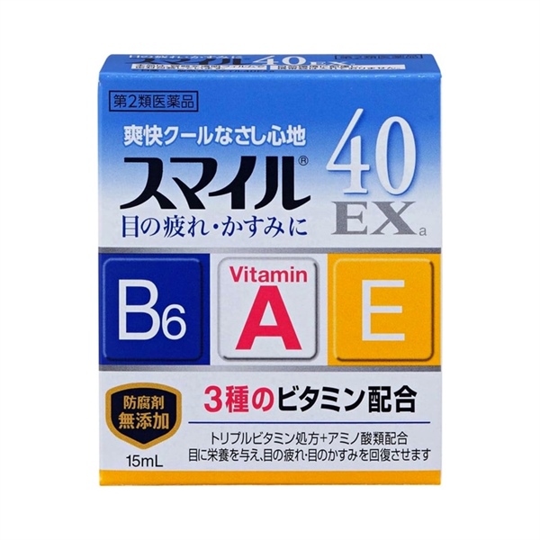 Nước nhỏ mắt Lion 40 EX Nhật Bản 15ml
