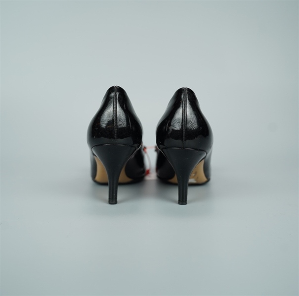 Giày Salvatore đen size 4 cao 5p (BQ) KG+