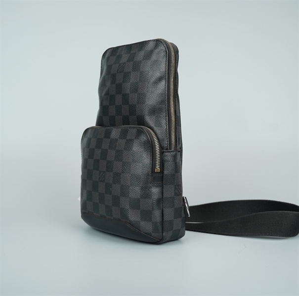 Túi LV đeo chéo ô vuông đen size 20 KG+