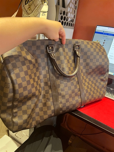 Túi LV du lịch ô vuông size 50 (BQ) KG+