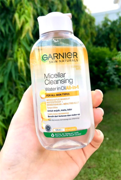 [ VÀNG OIL 125ML]TẨY TRANG GARNIER SKIN 125ml