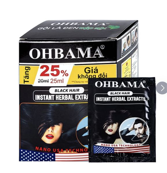 Gội là đen thảo mộc Ohbama (H/10 gói)