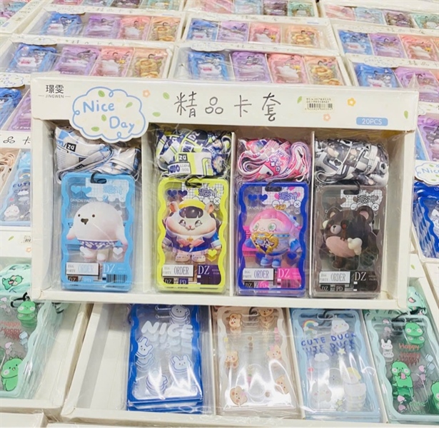 Card thẻ EGG Party dây bản to, nhìn được thẻ, lốc 20c 📌Sỉ 9k/c