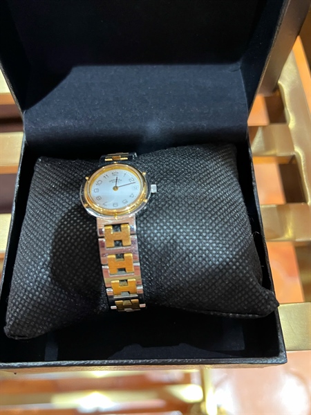 Đồng hồ Hermes vàng (HP-DH118) KG+