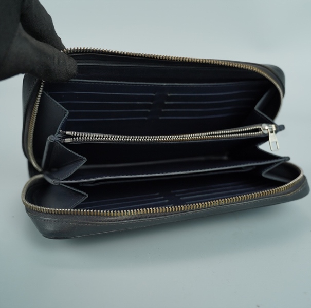 Túi LV clutch ô vuông đen nổi size 22 (BQ) KG+