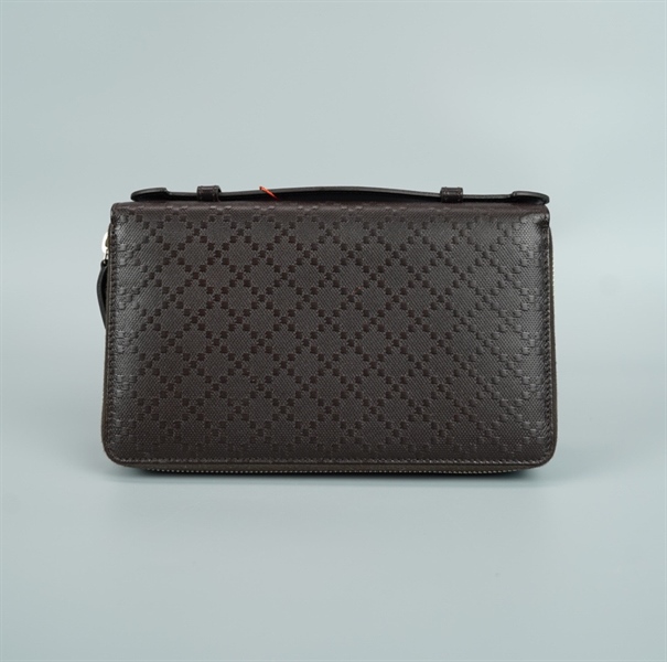 Túi GG clutch nâu size 21 (BQ) KG+