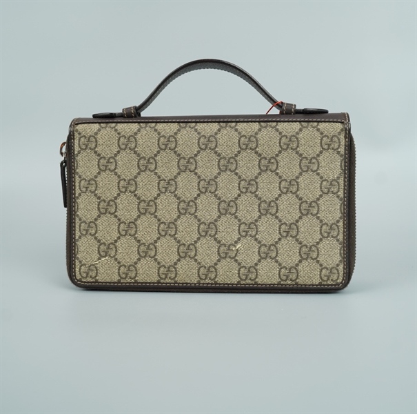 Túi GG clutch xám size 22 (BQ) KG+