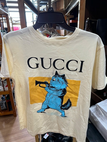 Áo thun GG mèo (HP -A1426) KG+